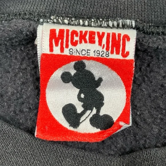 Vintage 1998 Walt Disney World Sorcerers Apprentice Mickey Mouse Sweatshirt USA - Picture 11 of 16